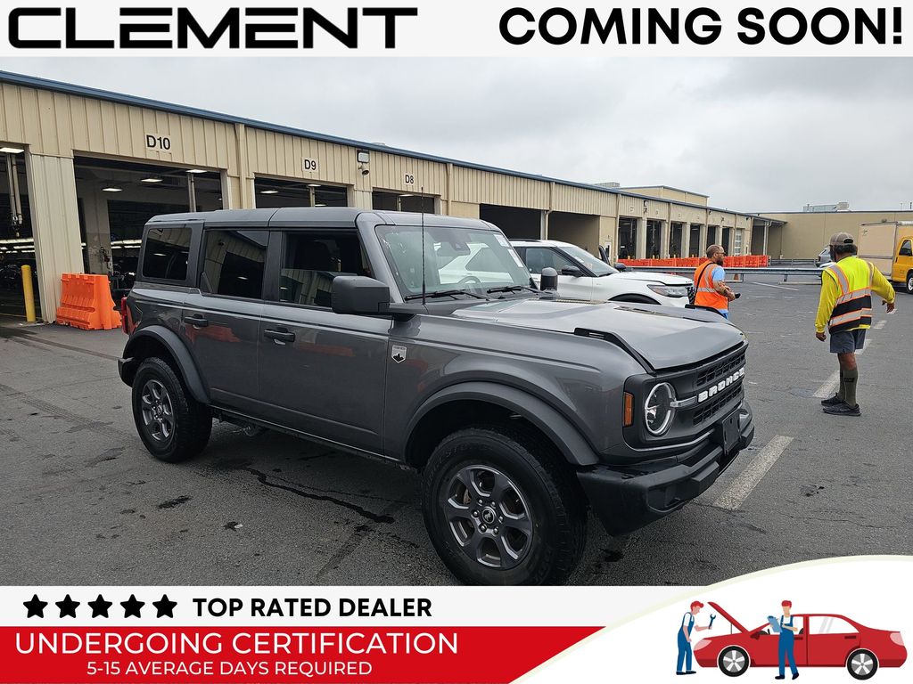 Gray Metallic 2025 Ford Bronco SUV / Crossover Four-Wheel Drive Automatic