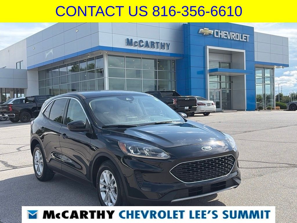 Black Metallic 2020 Ford Escape SUV / Crossover Front-Wheel Drive 8-Speed Automatic