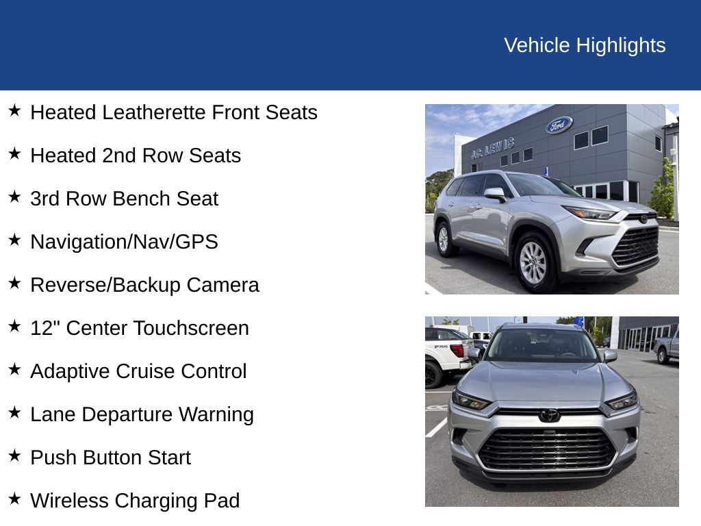 2024 Toyota Grand Highlander XLE