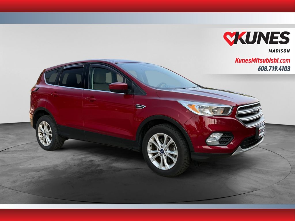 Ruby Red Metallic 2017 Ford Escape SUV / Crossover All-Wheel Drive 6-Speed Automatic