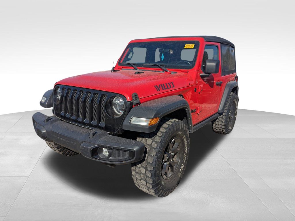 used 2021 Jeep Wrangler car, priced at $23,491