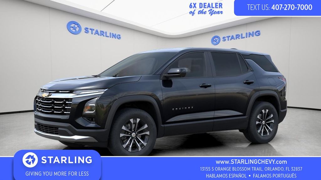 Mosaic Black Metallic 2027 Chevrolet Equinox SUV / Crossover Four-Wheel Drive 8-Speed Automatic