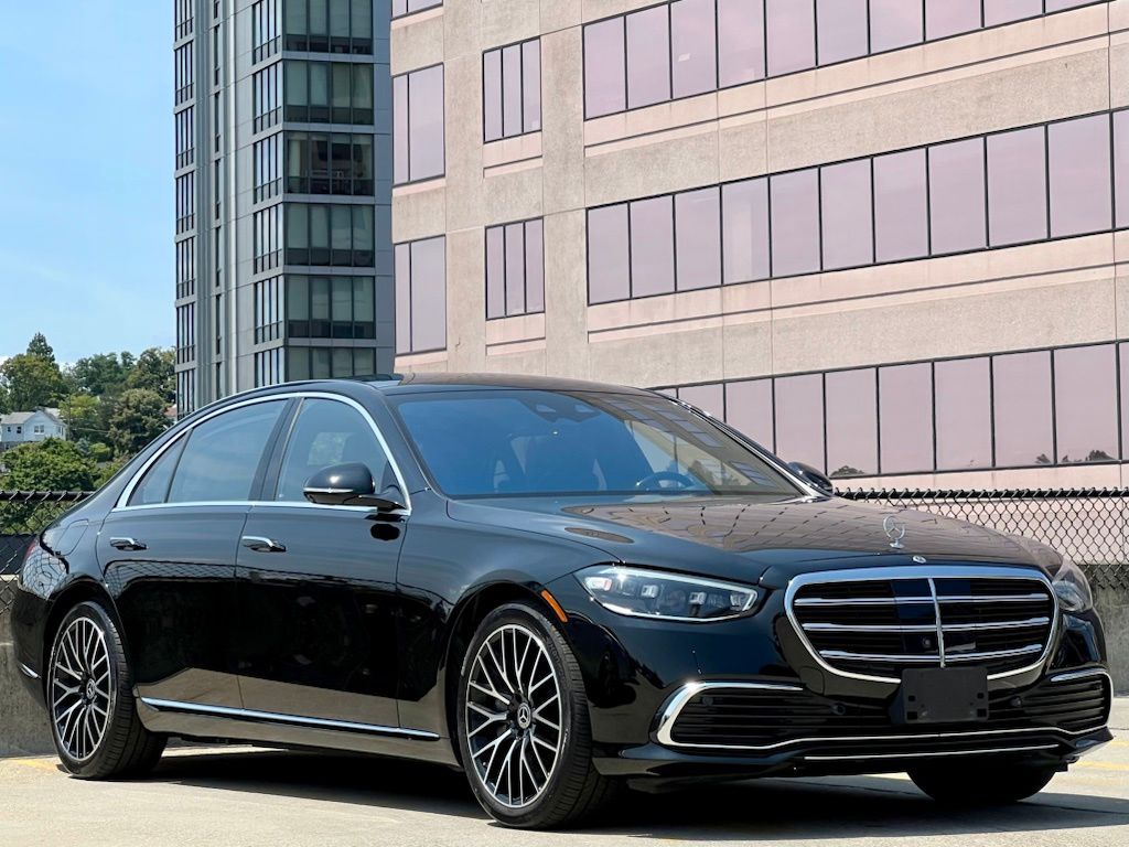 Black 2023 Mercedes-Benz S-Class Sedan All-Wheel Drive 9-Speed Automatic
