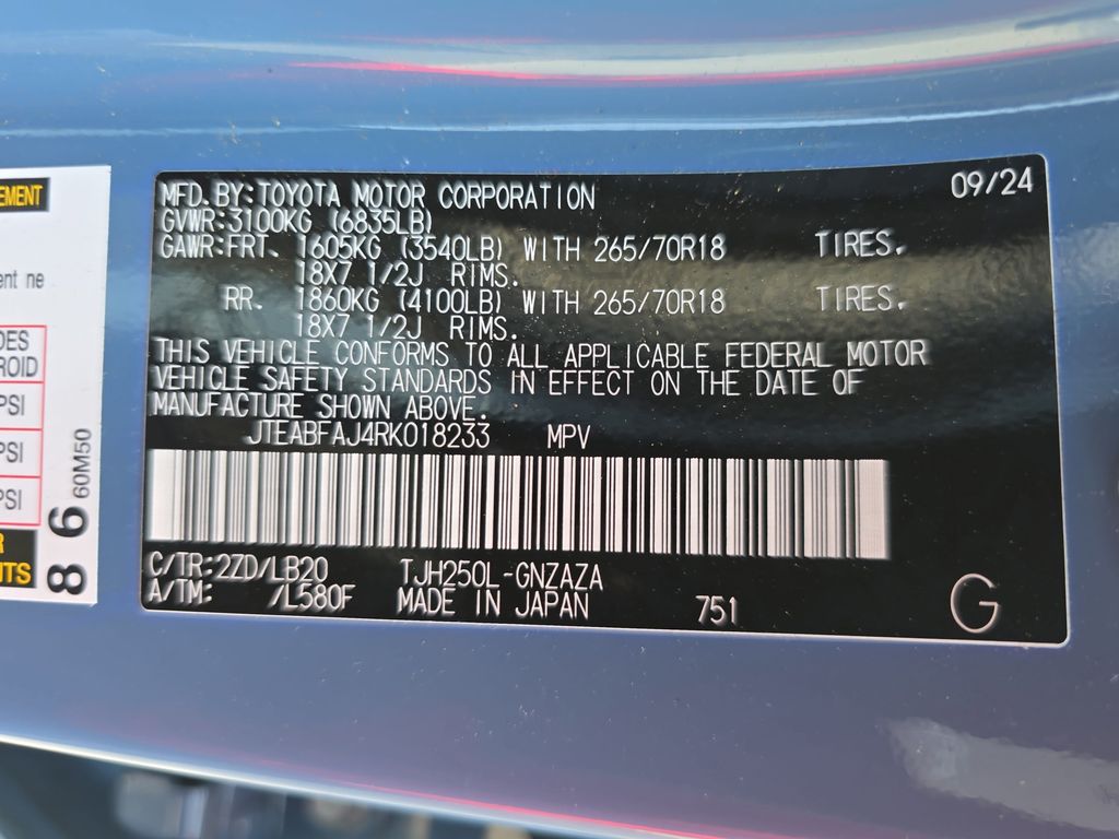 Used 2024 Toyota Land Cruiser SUV