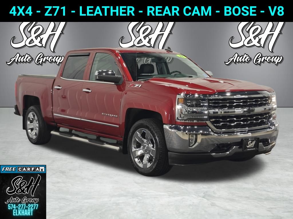 2018 Chevrolet Silverado 1500 LTZ Crew Cab 4WD