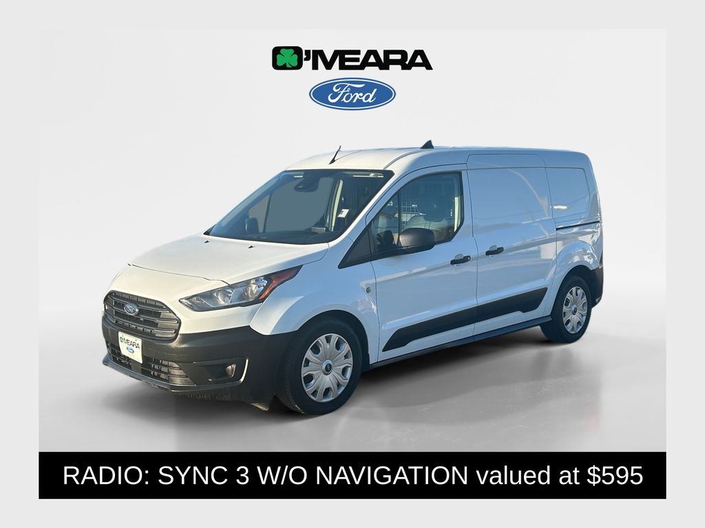 Frozen White 2022 Ford Transit Connect Van Front-Wheel Drive 8-Speed Automatic