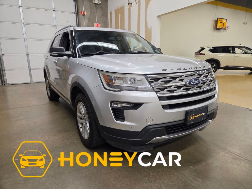 Ingot Silver 2018 Ford Explorer SUV / Crossover All-Wheel Drive 6-Speed Automatic