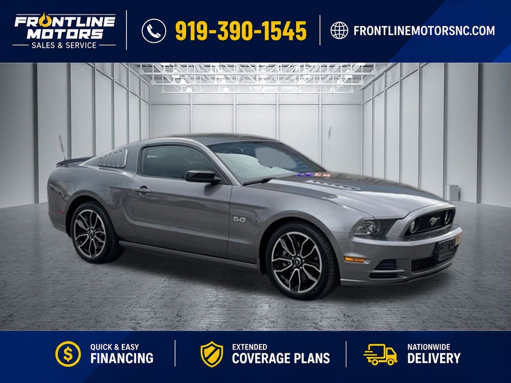 Sterling Gray Metallic 2014 Ford Mustang Coupe Rear-Wheel Drive 6-Speed Manual