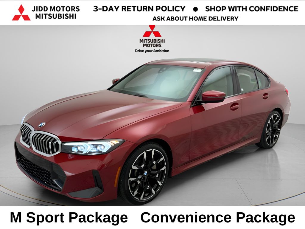 Red Metallic 2026 BMW 3 Series Sedan All-Wheel Drive 8-Speed Automatic