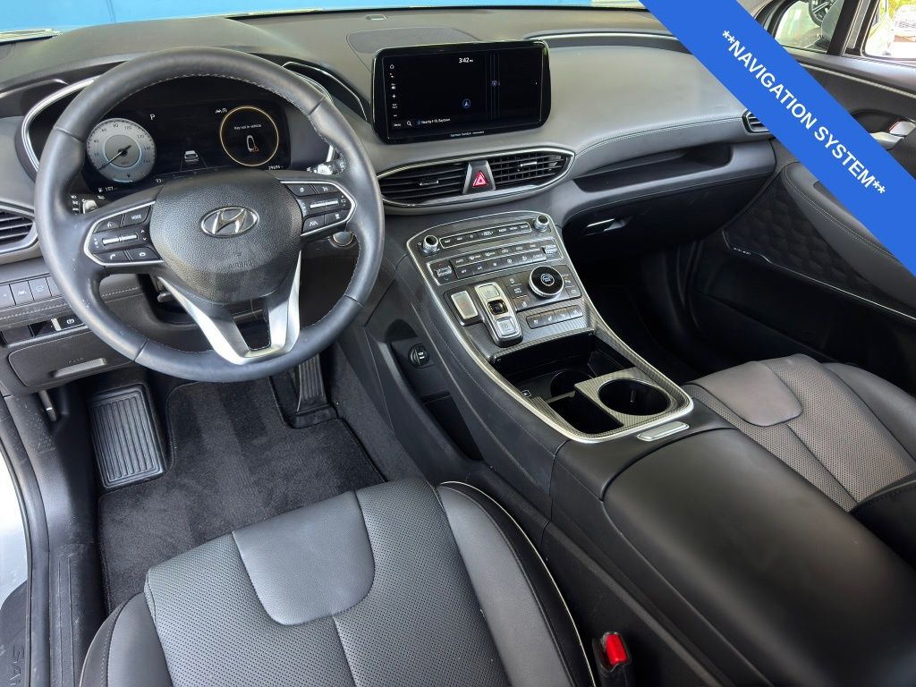 2023 Hyundai Santa Fe Limited Silver at North Houston Mitsubishi