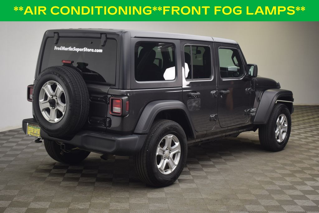 used 2020 Jeep Wrangler car, priced at $17,200
