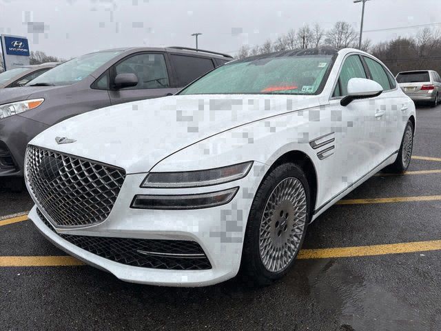 Uyuni White 2022 Genesis G80 2.5T RWD Sedan Rear-Wheel Drive 8-Speed Automatic