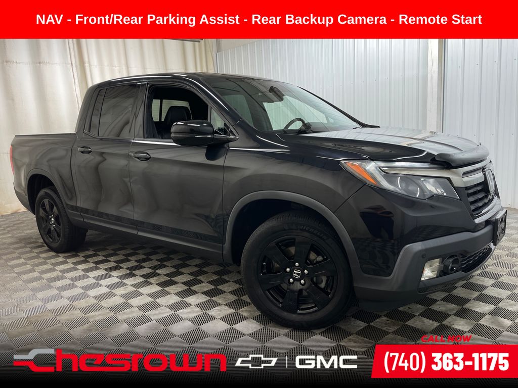 Black 2019 Honda Ridgeline Pickup Truck All-Wheel Drive 6-Speed Automatic
