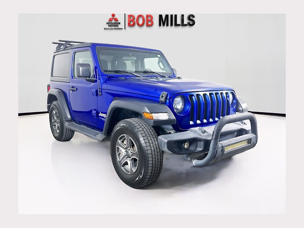 Ocean Blue Metallic Clearcoat 2018 Jeep Wrangler Sport S 4WD SUV / Crossover Four-Wheel Drive 8-Speed Automatic