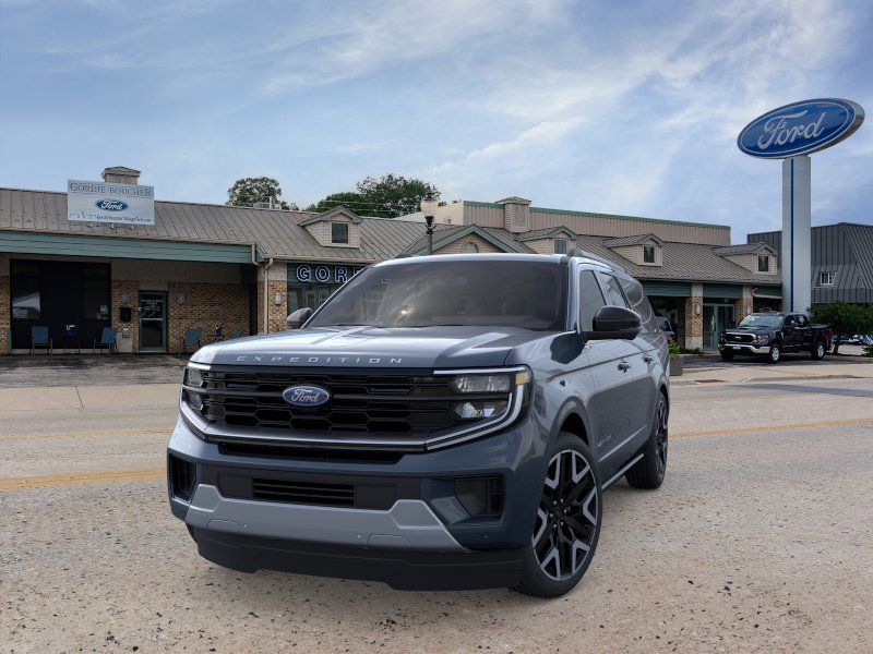 New 2025 Stone Blue Metallic Ford Platinum image 2