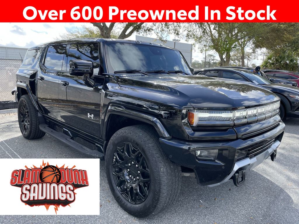 Void Black 2025 GMC Hummer EV SUV 2X AWD SUV / Crossover All-Wheel Drive 1-Speed Automatic