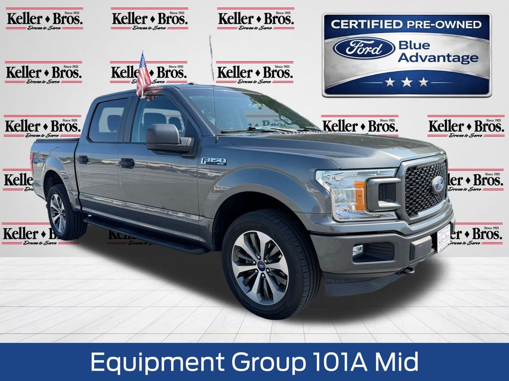 Gray (Magnetic) 2019 Ford F-150 Pickup Truck Four-Wheel Drive Automatic