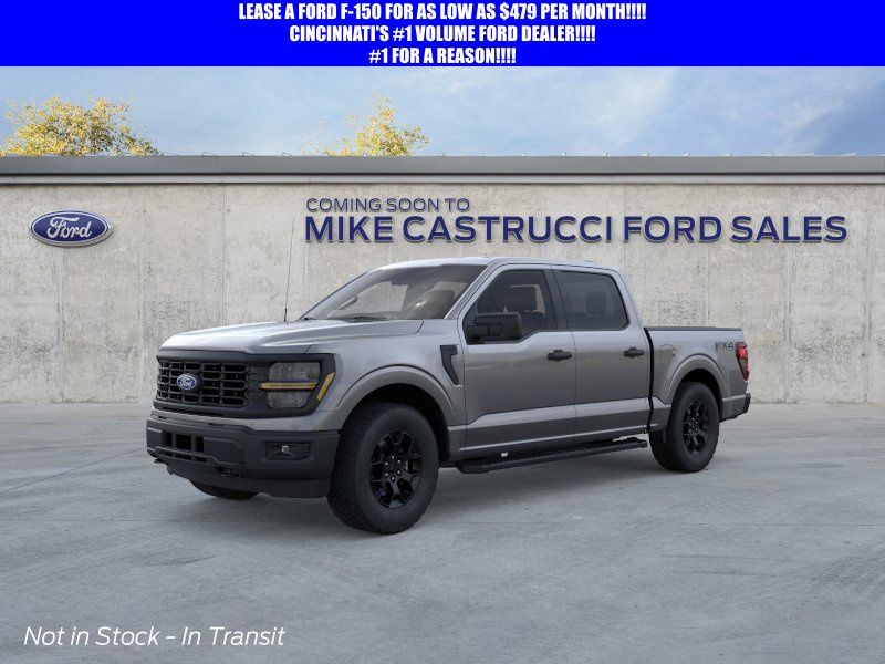 Carbonized Gray Metallic 2026 Ford F-150 Pickup Truck Four-Wheel Drive Automatic