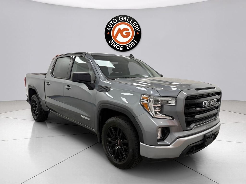 Gray (Satin Steel Metallic) 2021 GMC Sierra 1500 Pickup Truck 4X2 8-Speed Automatic