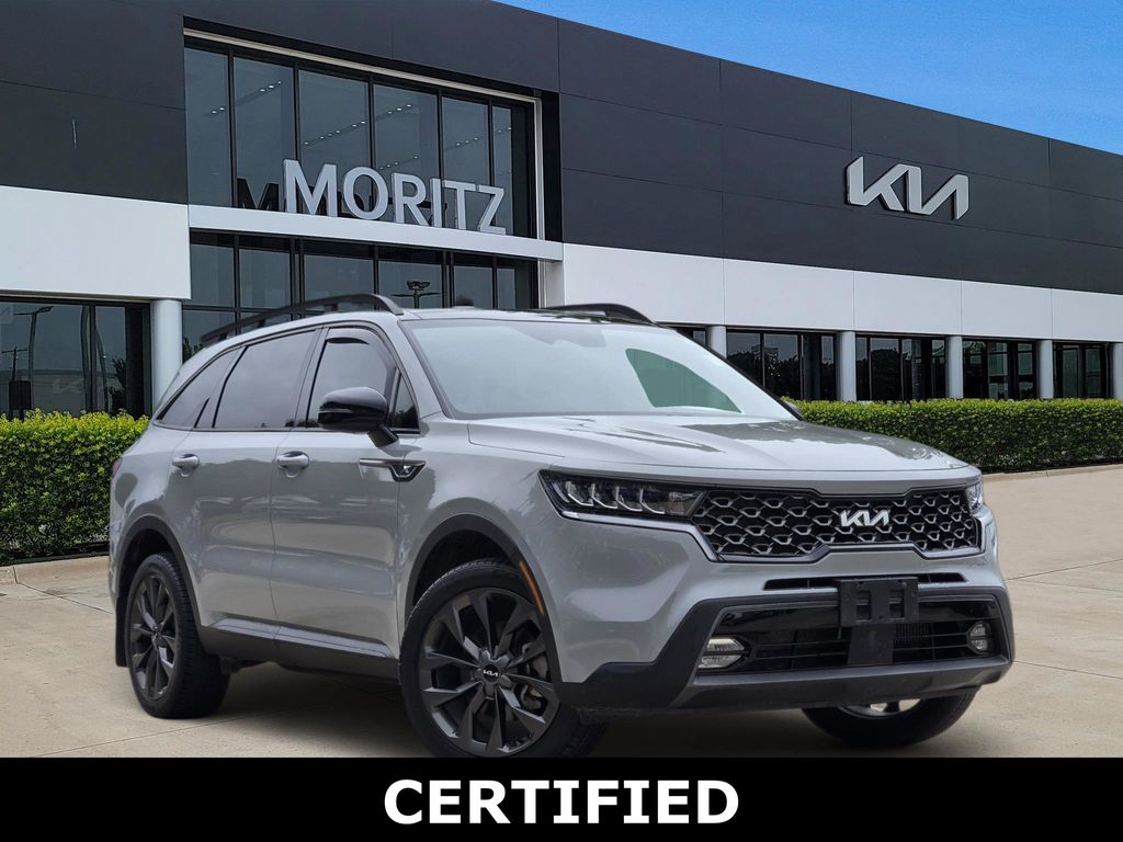 Wolf Gray 2023 Kia Sorento X-Line EX AWD SUV / Crossover All-Wheel Drive 8-Speed Dual Clutch