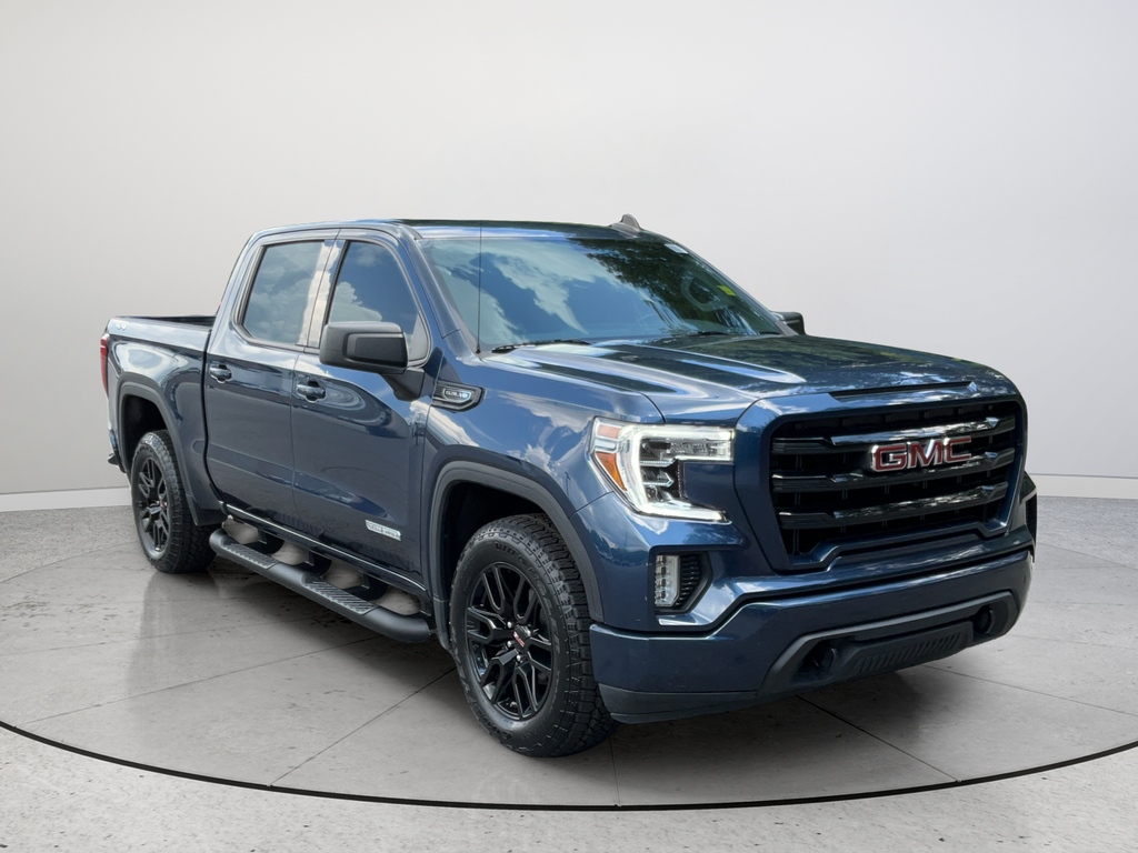 Pacific Blue Metallic 2021 GMC Sierra 1500 Pickup Truck Four-Wheel Drive Automatic