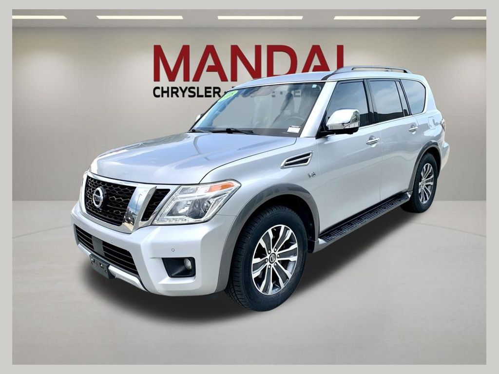 Brilliant Silver 2018 Nissan Armada SUV / Crossover 4X2 7-Speed Automatic