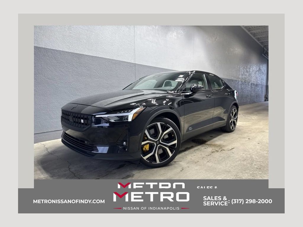 Space Metallic 2023 Polestar 2 Sedan All-Wheel Drive 1-Speed Automatic
