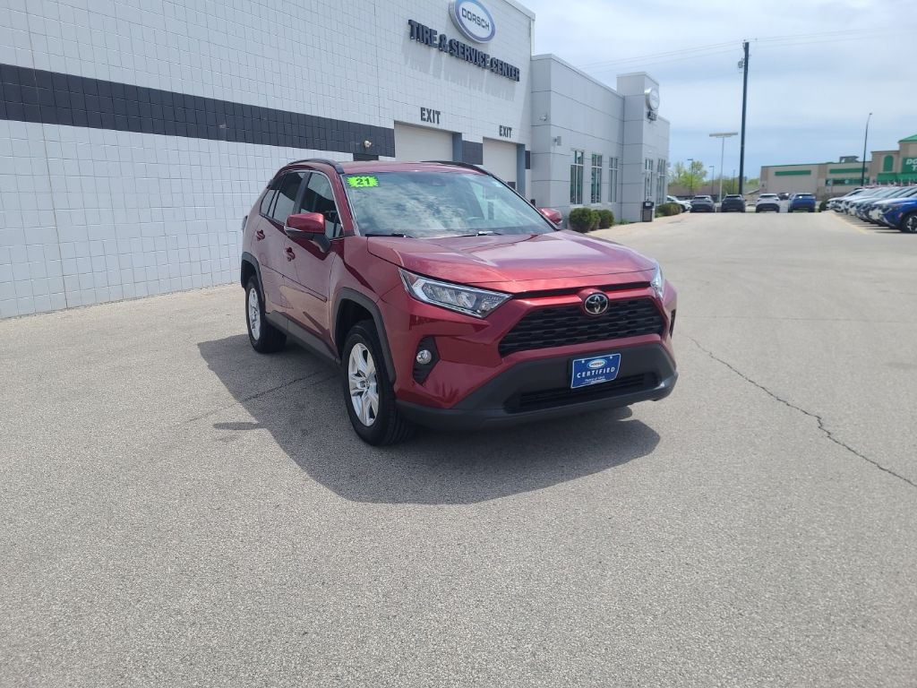 used 2021 Toyota RAV4 car, priced at $28,947