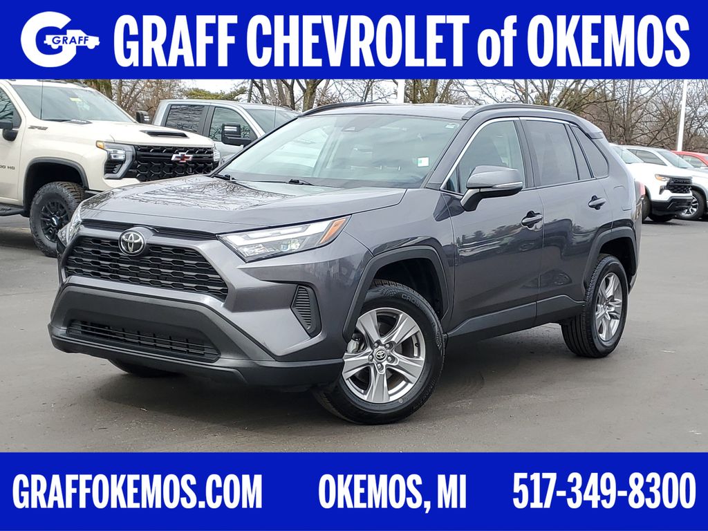 Magnetic Gray Metallic 2024 Toyota RAV4 SUV / Crossover All-Wheel Drive 8-Speed Automatic