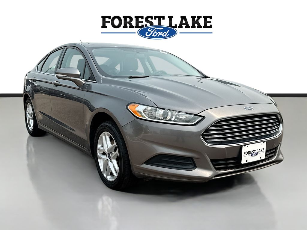 Sterling Gray Metallic 2014 Ford Fusion Sedan Front-Wheel Drive 6-Speed Automatic