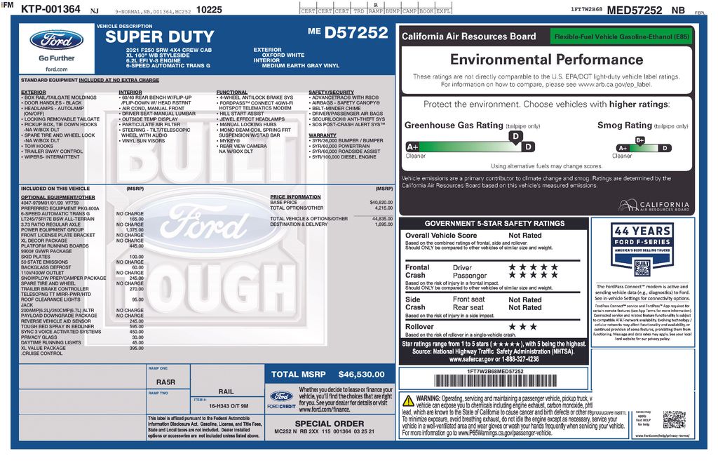 Certified Used 2021 White Ford XL image 5