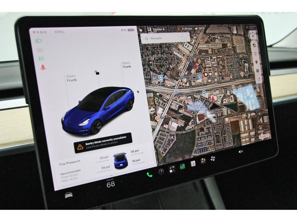 2021 Tesla Model 3 Long Range Blue at Classic Elite Chevrolet Sugar Land