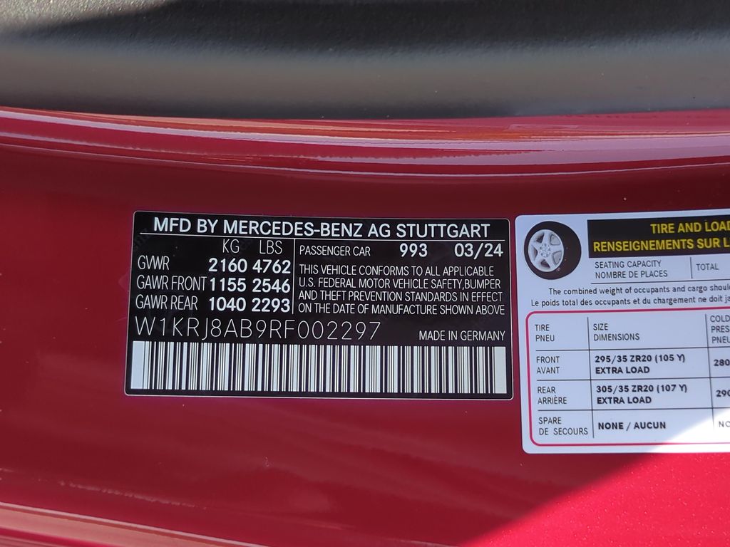 Used 2024 Red Mercedes-Benz Base image 23