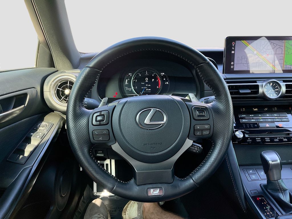 2021 Lexus IS 350 F SPORT Red at Emmons Autoplex
