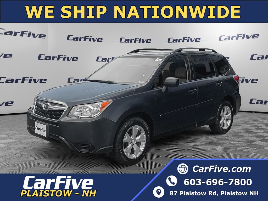 Dark Gray Metallic 2015 Subaru Forester SUV / Crossover All-Wheel Drive Continuously Variable Transmission