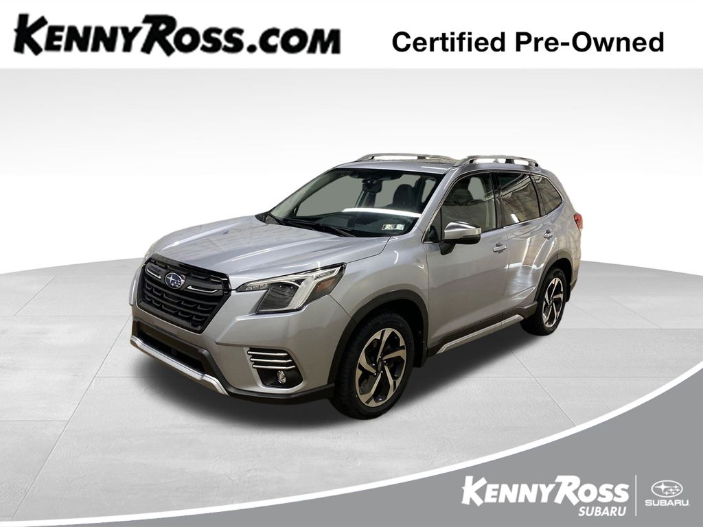 Ice Silver Metallic 2023 Subaru Forester SUV / Crossover All-Wheel Drive Continuously Variable Transmission