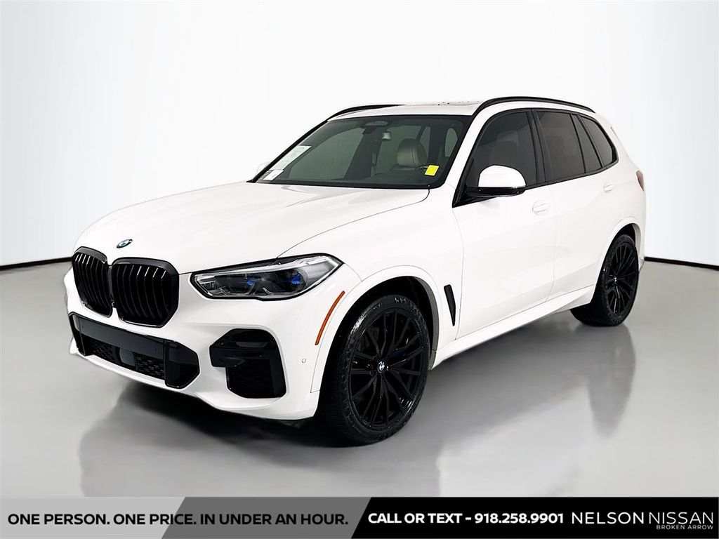 Alpine White 2022 BMW X5 xDrive40i AWD SUV / Crossover All-Wheel Drive 8-Speed Automatic