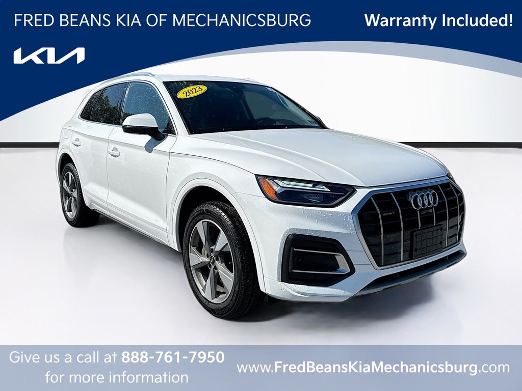 Ibis White 2023 Audi Q5 quattro Premium Plus 40 TFSI SUV / Crossover All-Wheel Drive 7-Speed Automatic