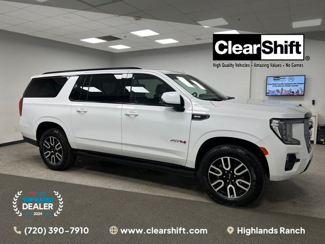 Summit White 2024 GMC Yukon XL AT4 4WD SUV / Crossover Four-Wheel Drive 10-Speed Automatic