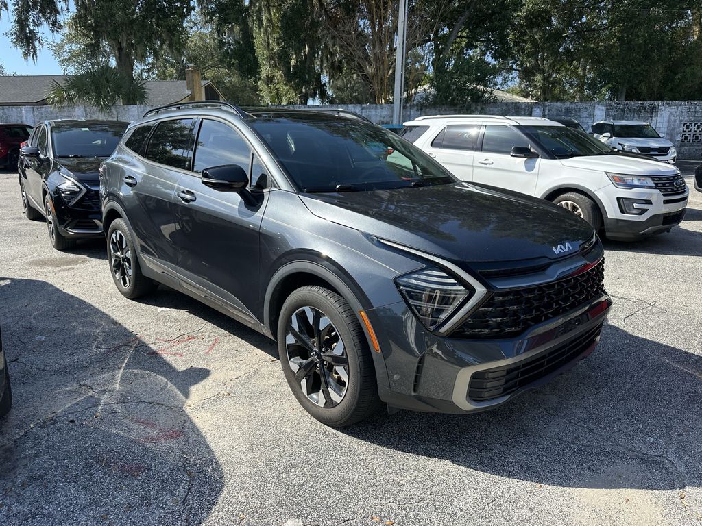 Gravity Gray 2024 Kia Sportage SUV / Crossover All-Wheel Drive 8-Speed Automatic
