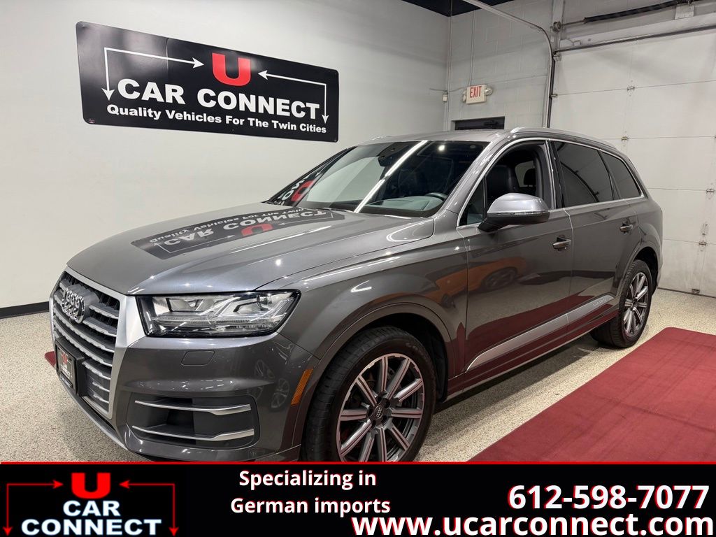 Gray 2018 Audi Q7 SUV / Crossover All-Wheel Drive 8-Speed Automatic