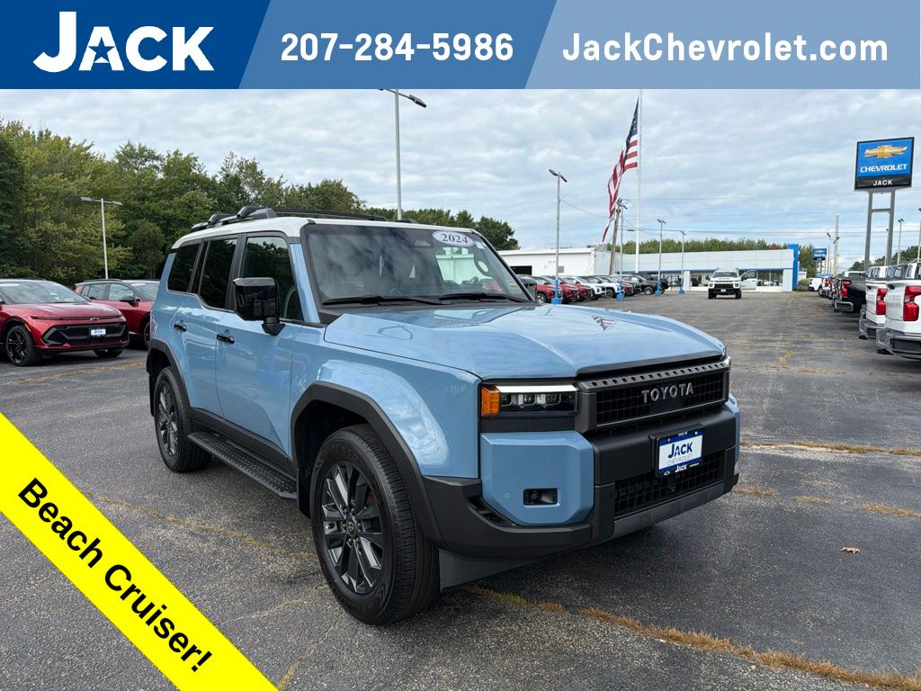 Blue / Gray 2024 Toyota Land Cruiser SUV / Crossover Four-Wheel Drive 8-Speed Automatic