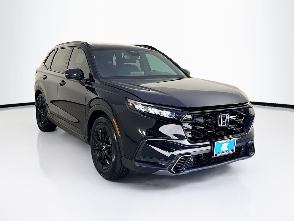 Crystal Black Pearl 2026 Honda CR-V Hybrid SUV / Crossover Front-Wheel Drive Continuously Variable Transmission