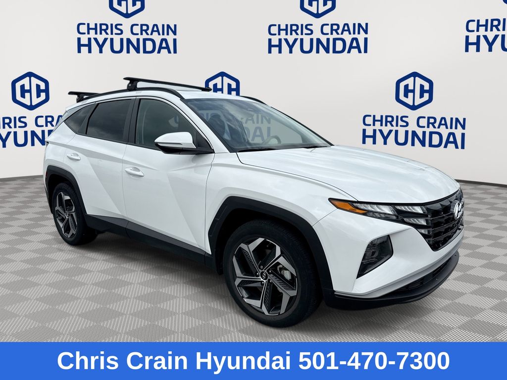 White Pearl 2023 Hyundai Tucson SEL FWD SUV / Crossover Front-Wheel Drive 8-Speed Automatic