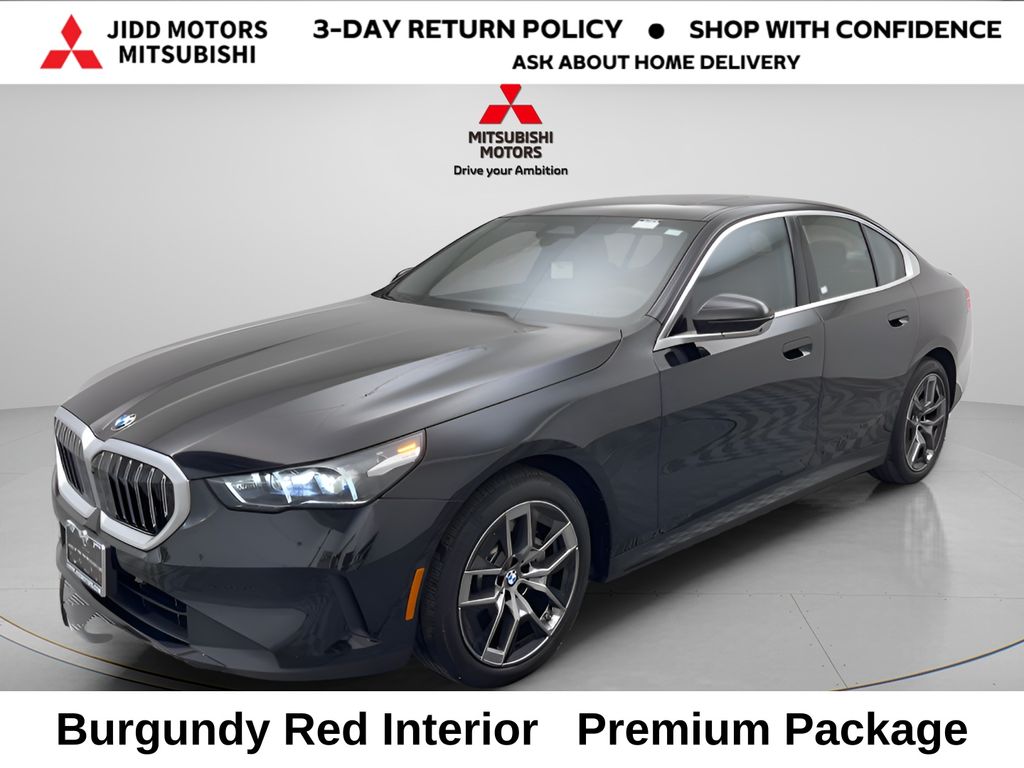 Black Sapphire Metallic 2026 BMW 5 Series Sedan All-Wheel Drive 8-Speed Automatic