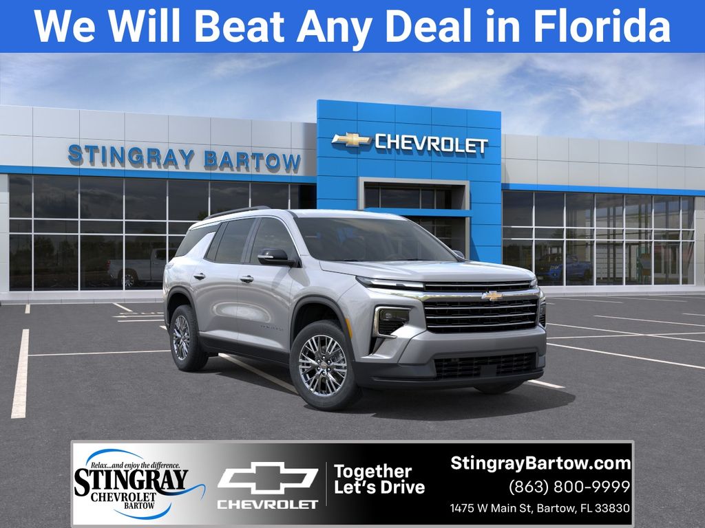 Sterling Gray Metallic 2027 Chevrolet Traverse SUV / Crossover Front-Wheel Drive 8-Speed Automatic