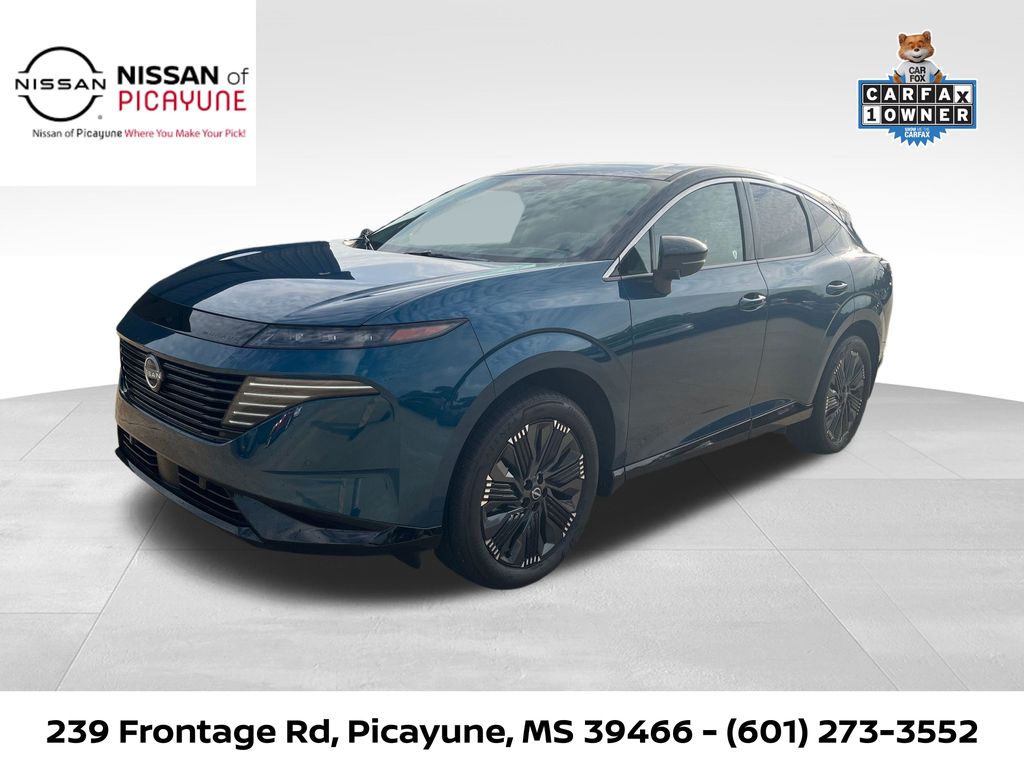 Aurora Blue Pearl Metallic/Super Black 2025 Nissan Murano Platinum AWD SUV / Crossover All-Wheel Drive 9-Speed Automatic