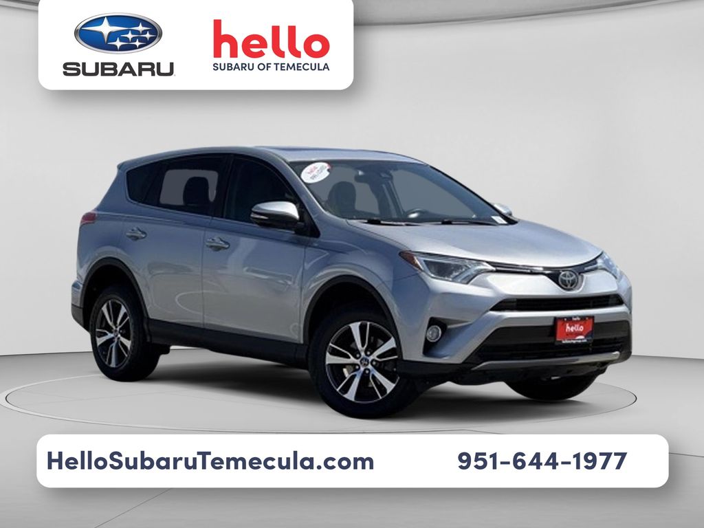 Silver Sky Metallic 2018 Toyota RAV4 SUV / Crossover Front-Wheel Drive 6-Speed Automatic