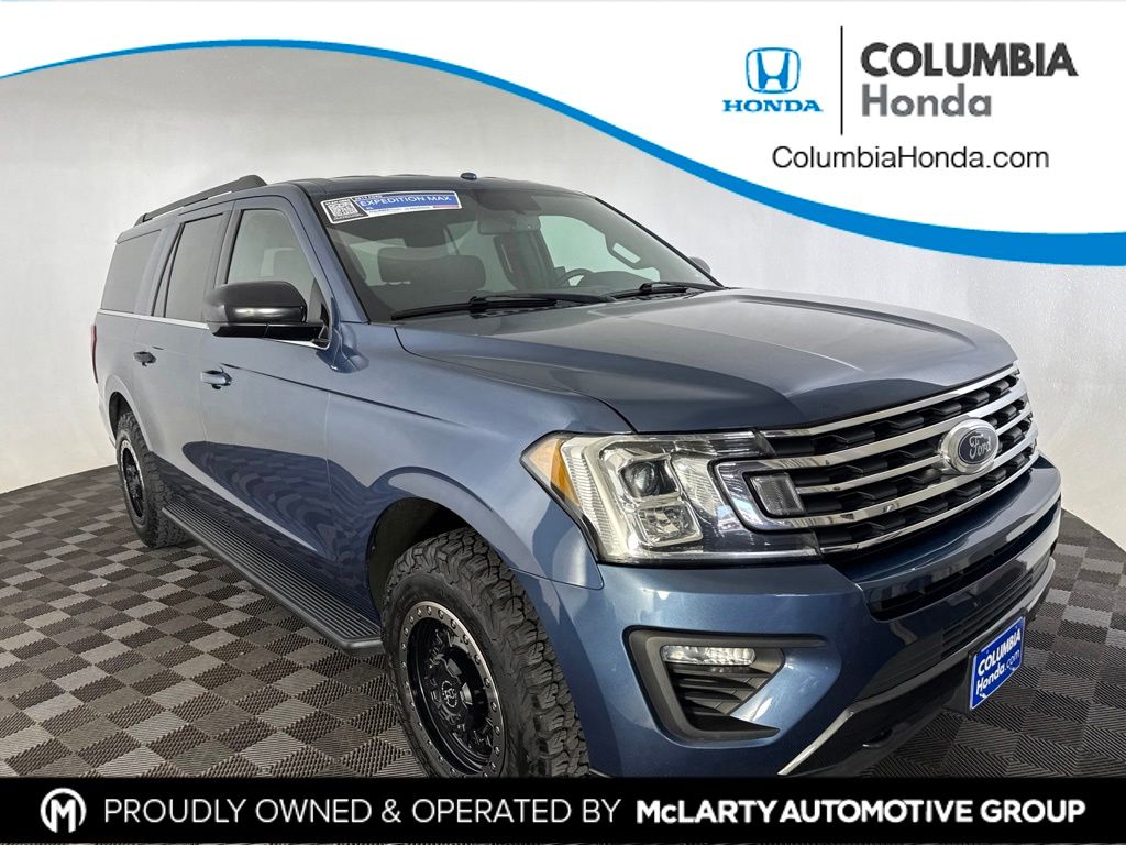 Blue Metallic 2019 Ford Expedition SUV / Crossover Four-Wheel Drive Automatic