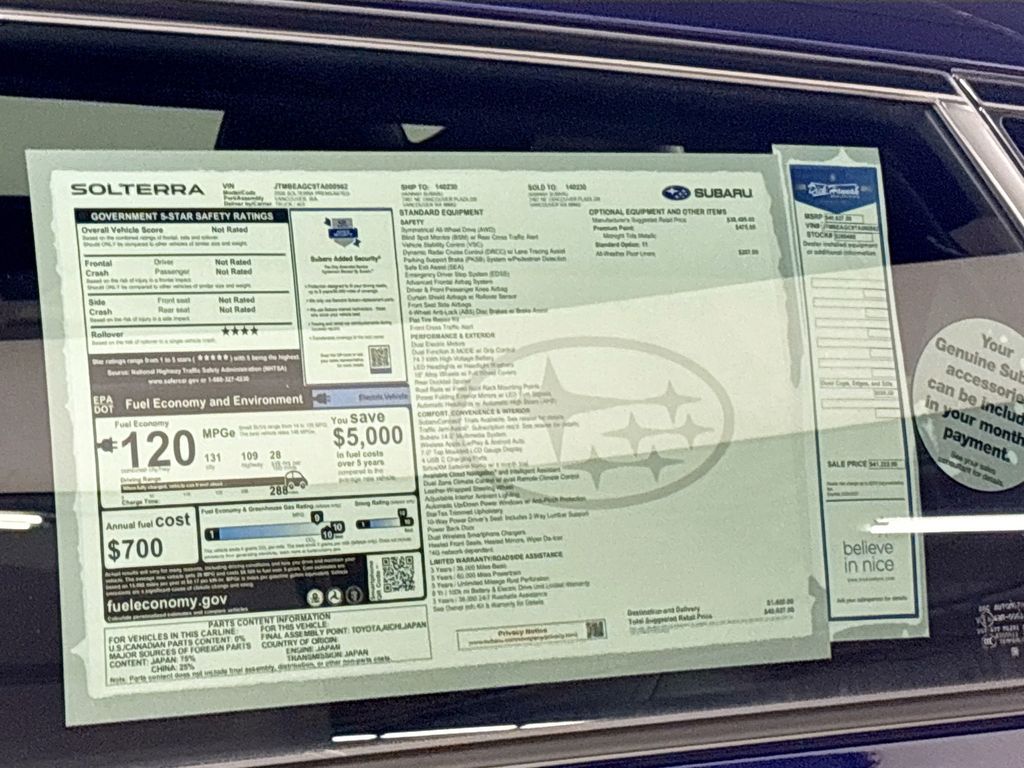 2026 Subaru Solterra Premium